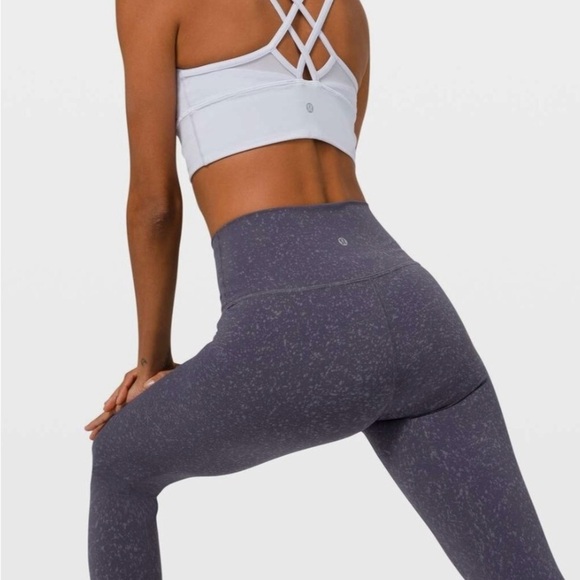 LULULEMON Wunder Under High-Rise Crop 21" Leggings Size 8 - Picture 1 of 8